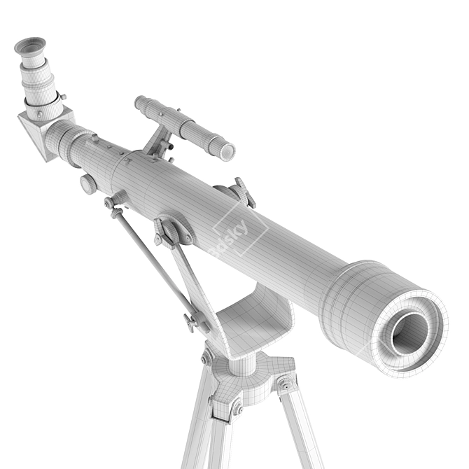 Sigeta Crux Telescope: Beginner Level Astronomy 3D model image 6