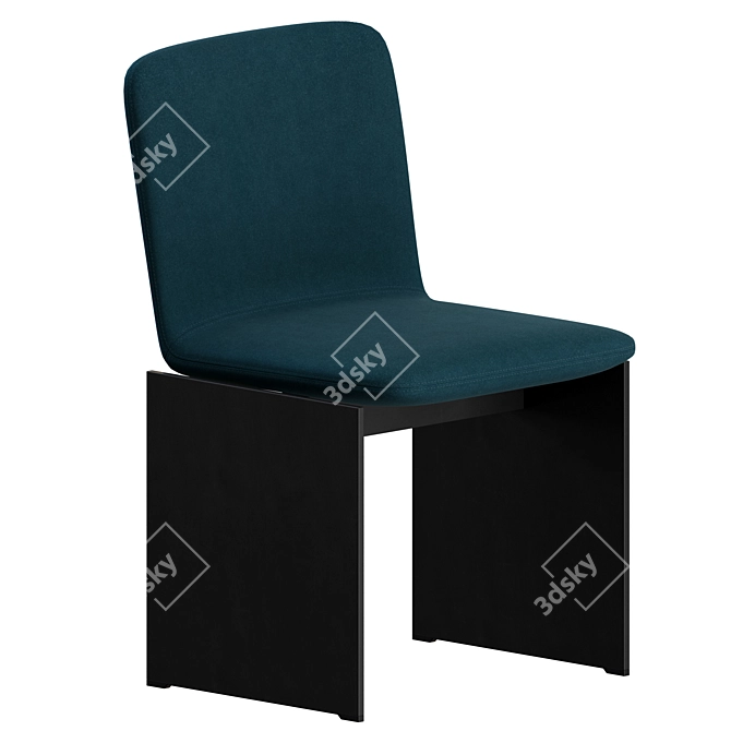 Sleek Modern Flutz Chair Design 3D model image 6