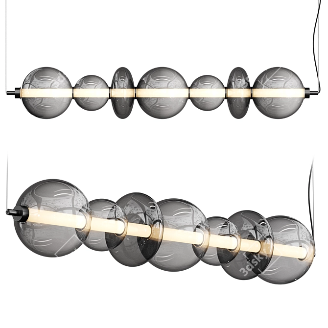 Modern Maytoni Pendant Light 3D model image 1