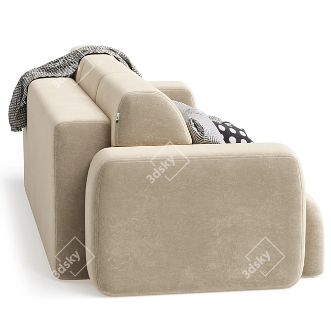 Bonent Velvet Sofa Set 3D model image 6