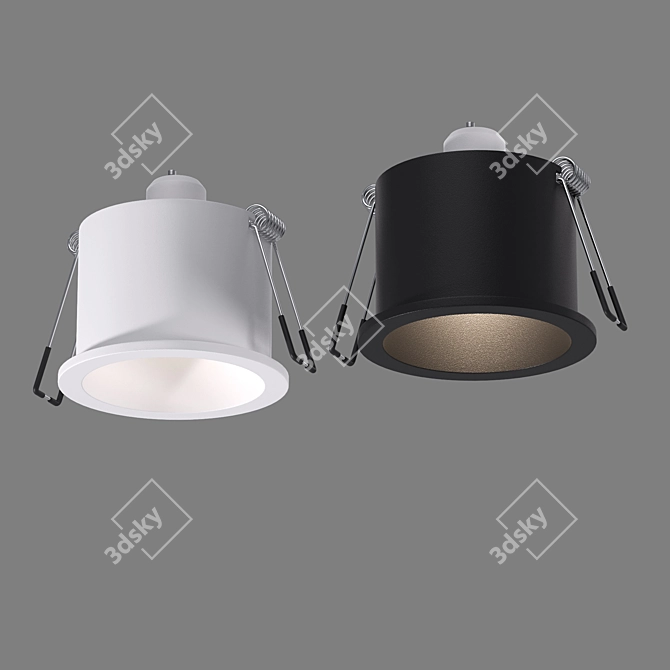 Moll GU10 Smart Ceiling Spotlight 3D model image 3