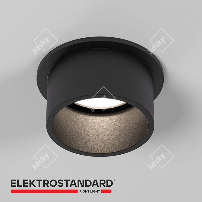 Moll GU10 Recessed Accent Light 3D model image 1