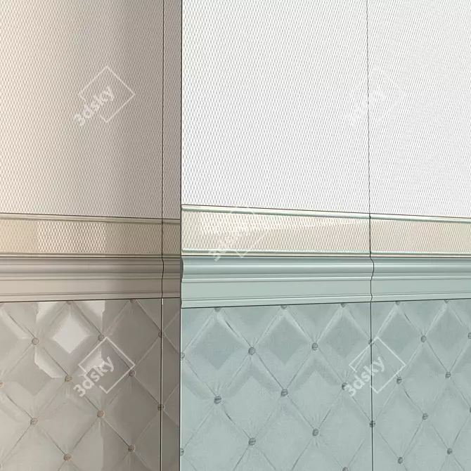 Bragansa Ceramic Tile Collection 3D model image 4