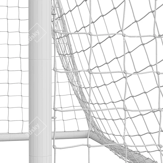 Indoor/Outdoor Mini Football Goal/Gate 3D model image 13