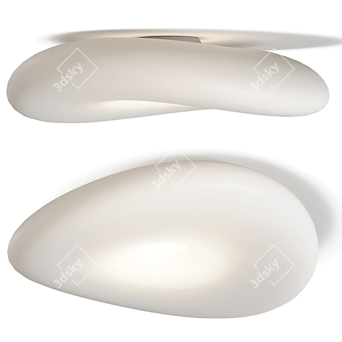 Mr Magoo LED Ceiling Light 3D model image 1