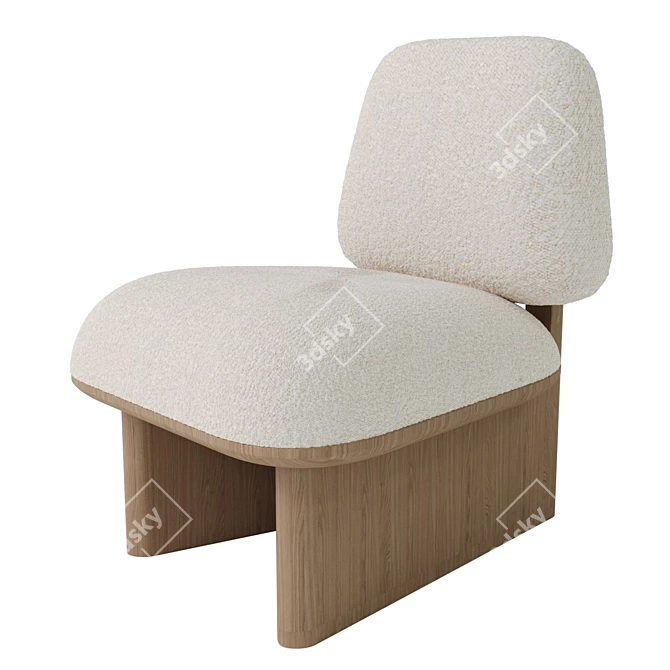 Zen Collection Soft Chair 3D model image 1