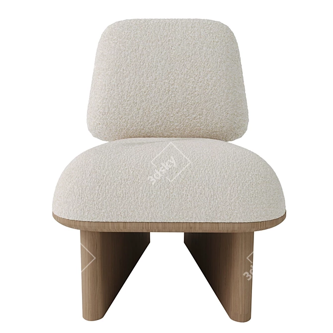 Zen Collection Soft Chair 3D model image 4