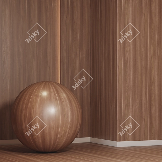 4K Seamless Wood Texture Set 3D model image 2