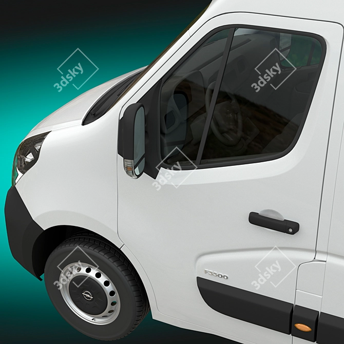 Opel Movano L3H2 2019-2022 Van 3D model image 4