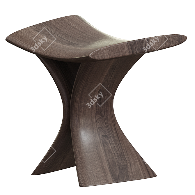 Italian Elegance: Porada Torii Table 3D model image 3