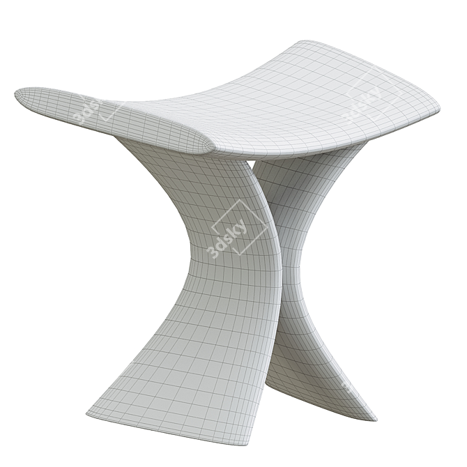 Italian Elegance: Porada Torii Table 3D model image 4