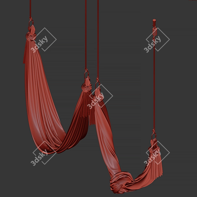 CoronaLegacyMtl Aeroyoga Hammock 3D model image 6