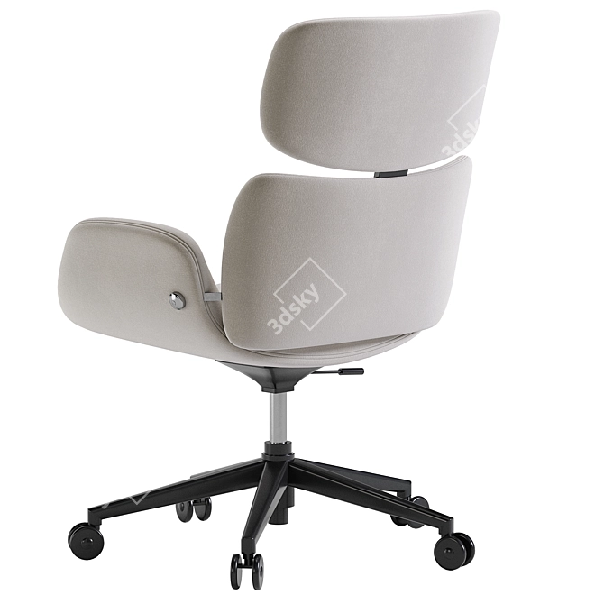 Sleek Cento Office Armchair - Modern Elegance 3D model image 6