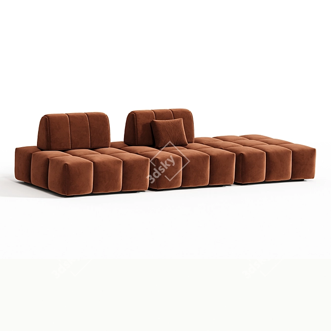 Trocadero Sofa By Bobochic 3D model image 3