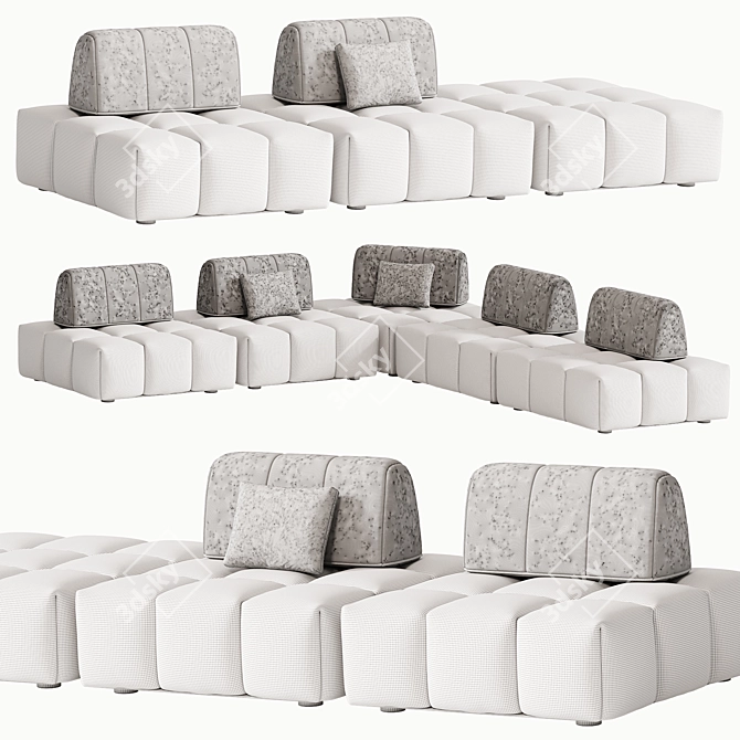 Trocadero Sofa By Bobochic 3D model image 6