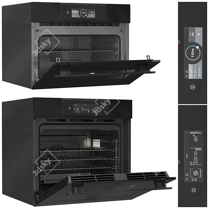 Functional Haier Appliance Set 3D model image 3