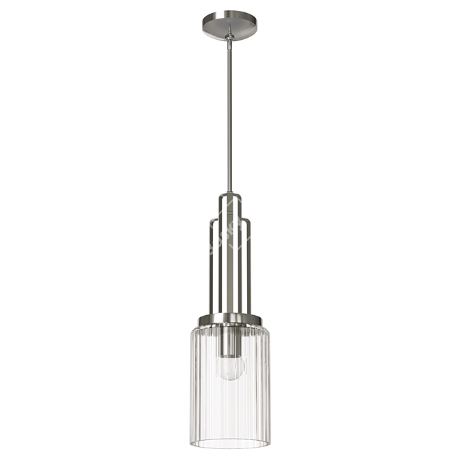 Kichler Pendant Light QN-KIMROSE-MP-PN 3D model image 1