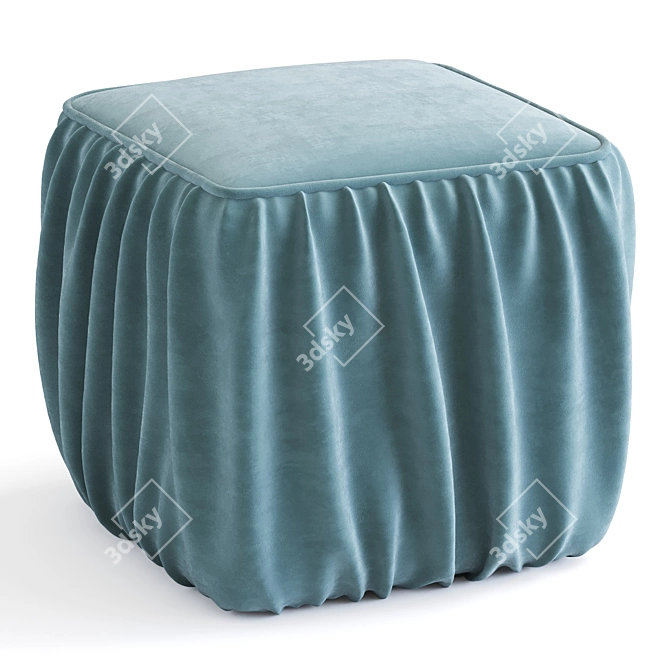 Folded Vertical Pouf 2016 Edition 3D model image 2