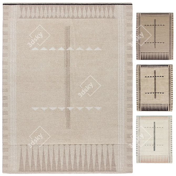 Primitive Weave 1 Carpets Collection 3D model image 1