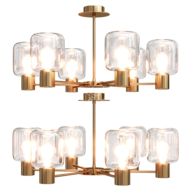 Next Jensen Chandelier 3D model image 2