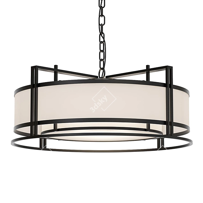 ADEN Pendant Chandelier by ImperiumLoft 3D model image 1