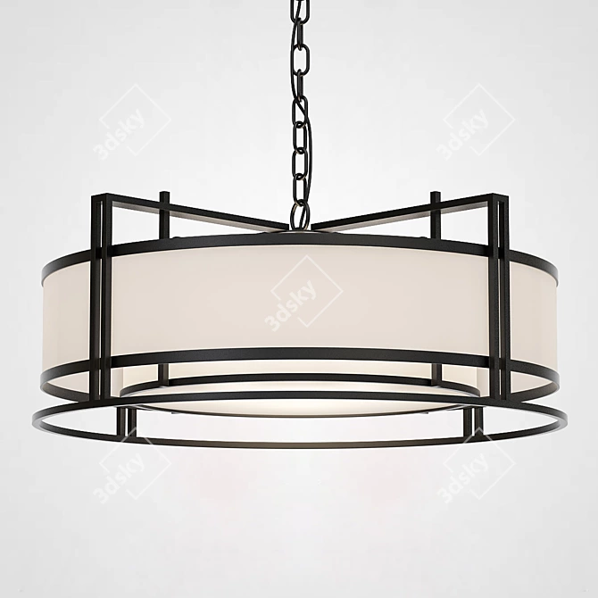 ADEN Pendant Chandelier by ImperiumLoft 3D model image 2