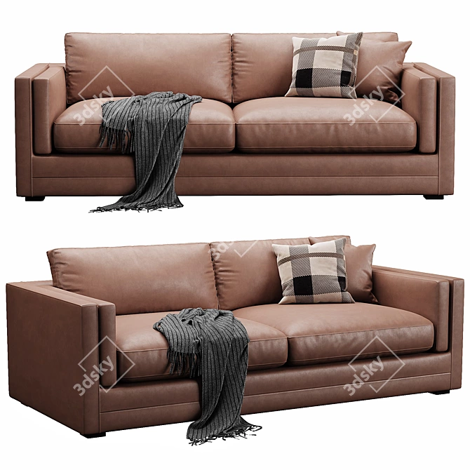 Lakeview Upholstered Sofa 94 3D model image 1