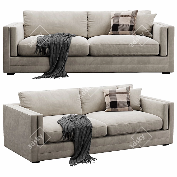 Lakeview Upholstered Sofa 94 3D model image 3
