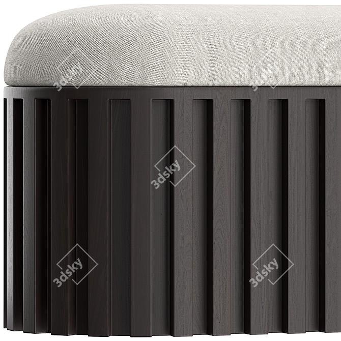  Tribu Bench by 101 Copenhagen 3D model image 3