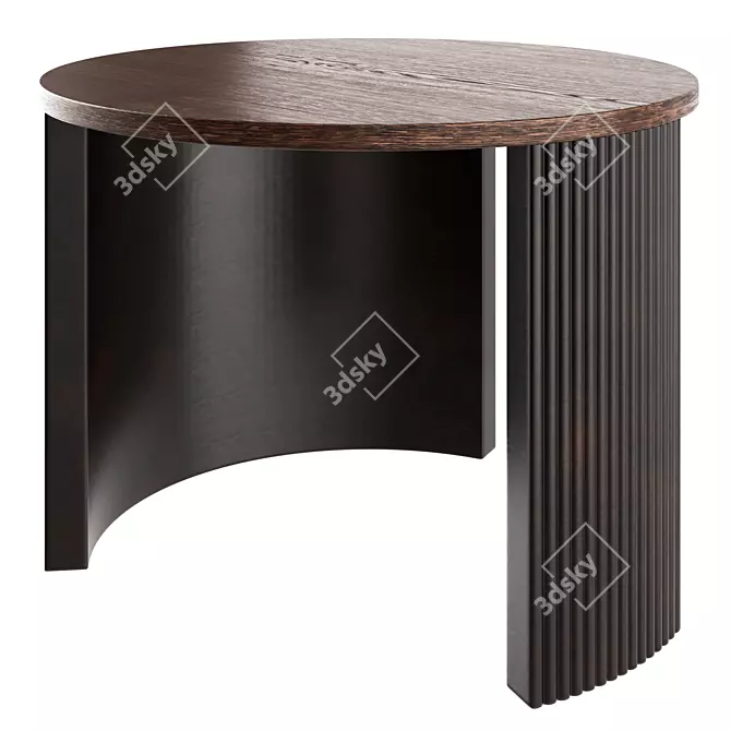 Bristol Collection H&M Home Table 3D model image 6