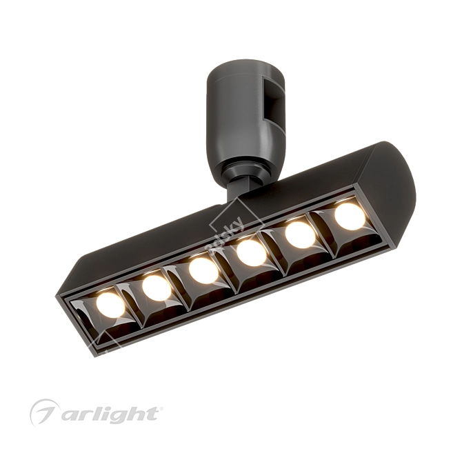 Apriori Aluminum LED Track Light 3D model image 3