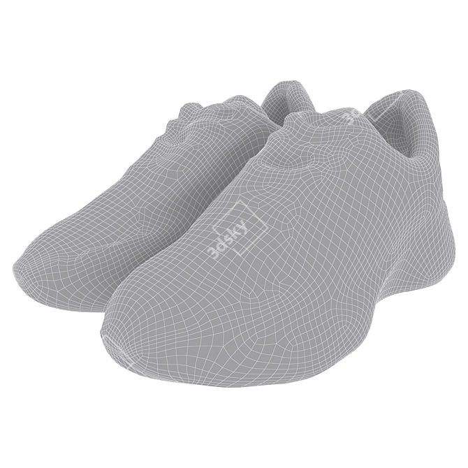 Stylish Model 3D Shoes OBJ 3D model image 5