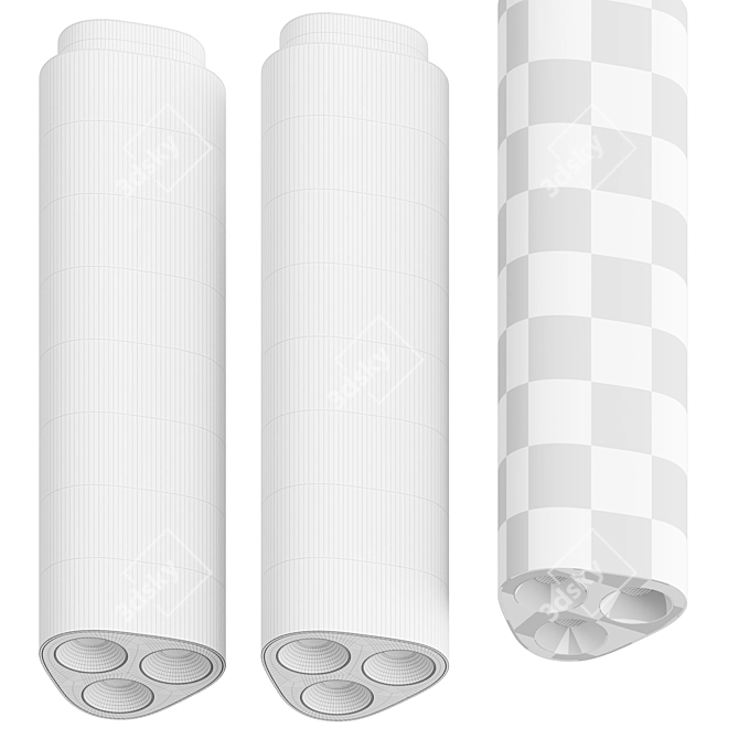 Elegant Flos EMI Spotlight 3D model image 2