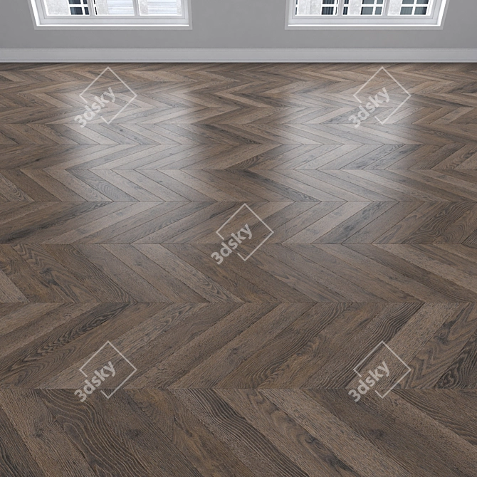 Dub Parquet Trio Set 3D model image 4