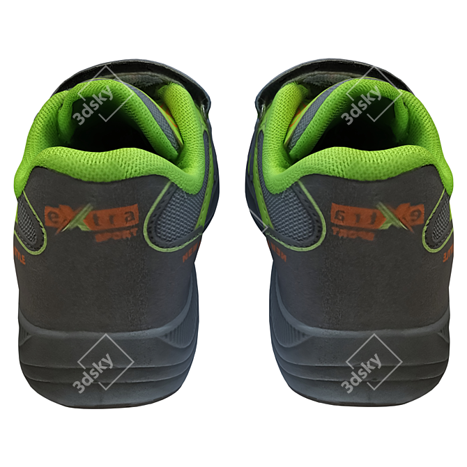 Sleek Model 57 VRay Shoes 3D model image 3