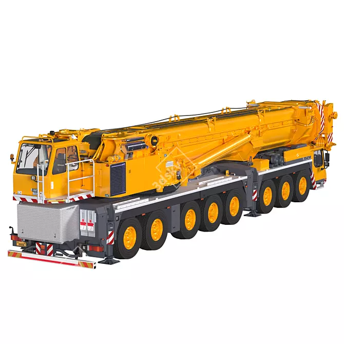 Liebherr Ltm 1500-8.1 Crane 3D Model 3D model image 2