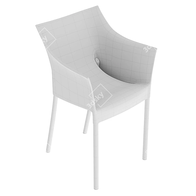 Modern Dr. NO Armchair Furniture 3D model image 6