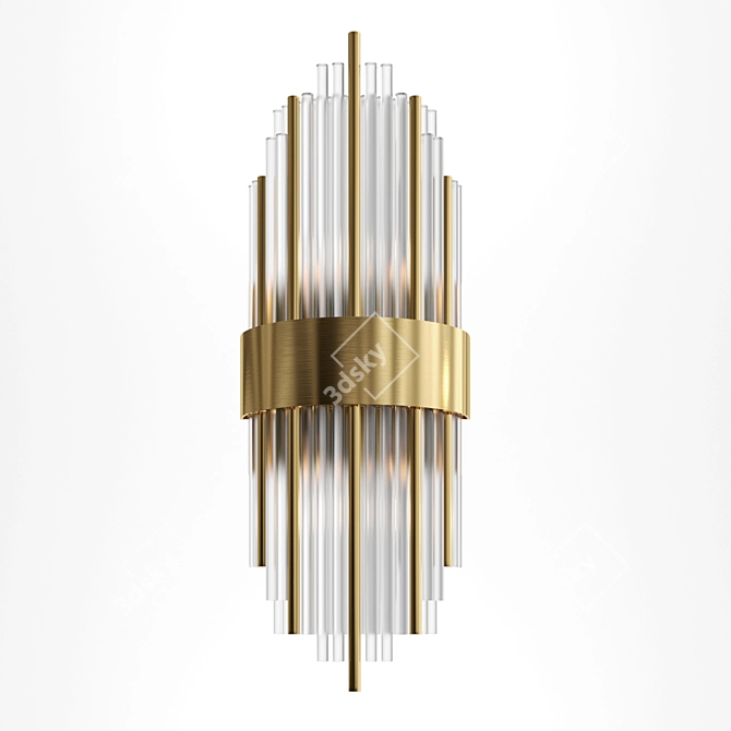 Modern Sconce Light Fixture 3D model image 3