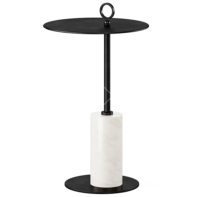 Elegant Verona Martini Table 3D model image 1