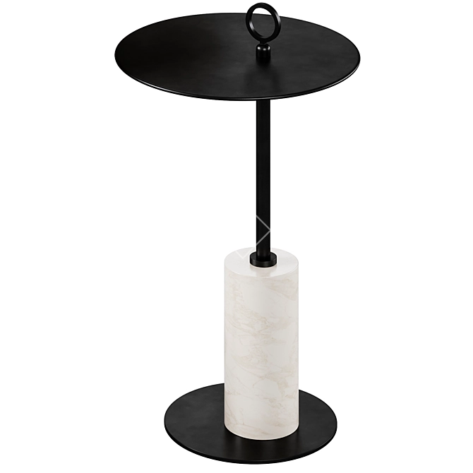 Elegant Verona Martini Table 3D model image 2