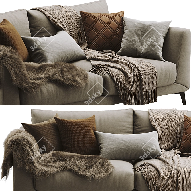 Fargo Sofa 3D Model Download 3D model image 3
