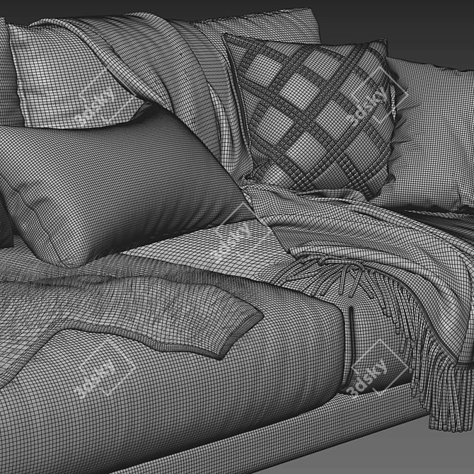 Fargo Sofa 3D Model Download 3D model image 4