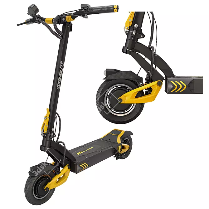 VSETT10+R High-Quality Electric Scooter 3D model image 1