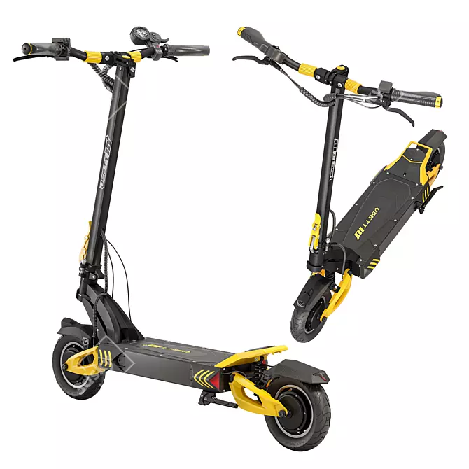 VSETT10+R High-Quality Electric Scooter 3D model image 2