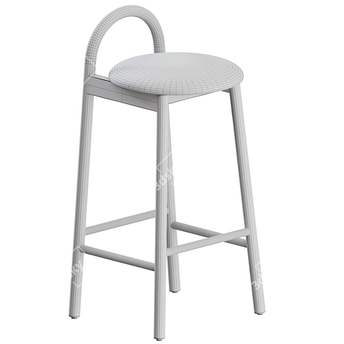 Bobby Counter Stools Set Duo 3D model image 4