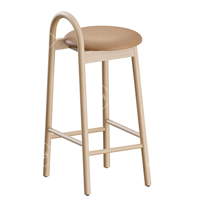 Bobby Counter Stools Set Duo 3D model image 6