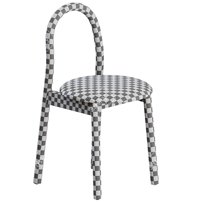 Sleek Modern Bobby Chair DesignByThem 3D model image 3