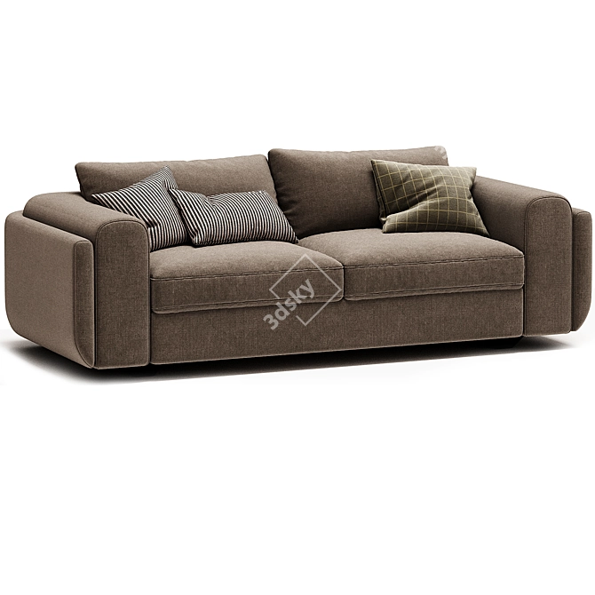 EILEEN SOFA: Modern 3D Model 3D model image 1