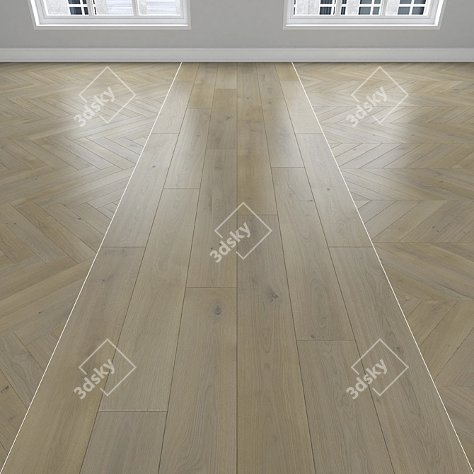 Oak Parquet Collection 3D model image 1