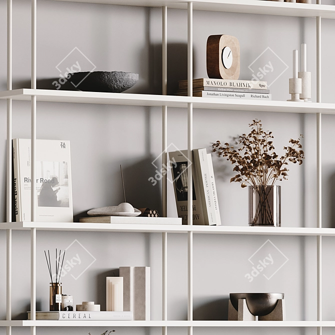Versatile Rack Set for 3Ds Max 3D model image 4
